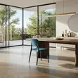 Colorful Modern Plastic Dining Chair - 4