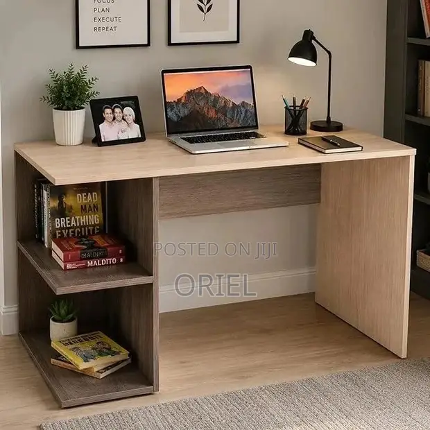 120cm Study Computer Desk - Brown - 1