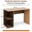 120cm Study Computer Desk - Brown - 2