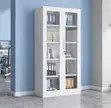 Office Cabinet - 2-Door Full Glass Storage - 4