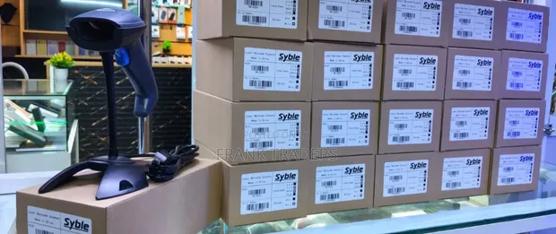 Handheld Barcode Scanner with Stand - 1