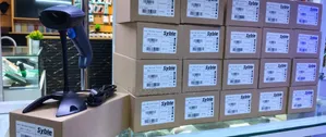 Handheld Barcode Scanner with Stand