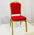 Red Banquet Conference Chair - Brand New - 3