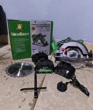 New Beat 21V Cordless Brushless Circular Saw (185mm) with 2 Batteries