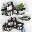 Multipurpose 3 Set Wall Organizer - Rustproof, No Drilling - 1