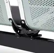 3-Seater Steel Waiting Bench - 5