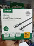 UGREEN 100W Right Angle USB-C Cable 6.6ft - 2