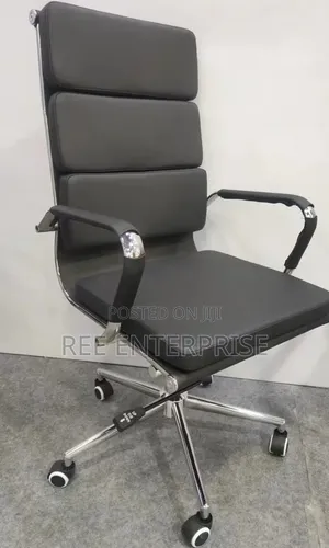 Executive Leather Office Chair - Brand New