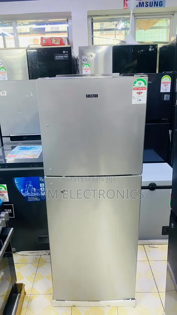 Solstar 197L Double Door No Frost Refrigerator RF 276h-Tdslbb - 1