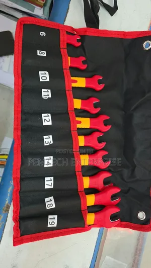 1000V VDE Insulated Open-End Spanner Set