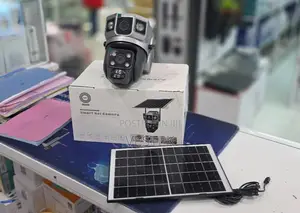 V380 Dual Lens 4G Solar PTZ CCTV Camera