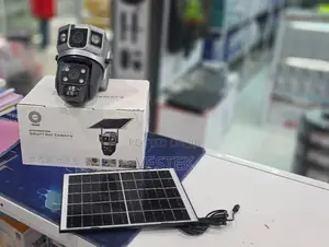 Outdoor Solar 4G Security Camera Dual Lens V380 Pro
