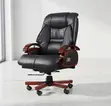 Ergonomic Recliner Manager Leather Office Chair - 2