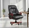 Ergonomic Recliner Manager Leather Office Chair - 3