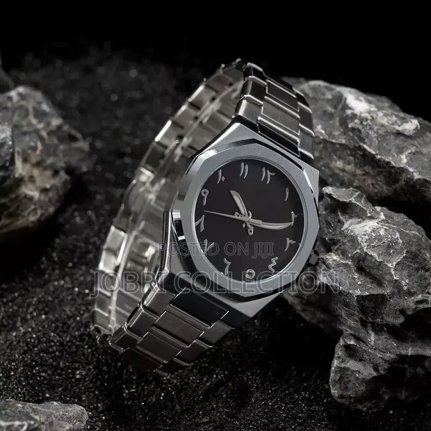 Silver Arabic Aura Gents Watch - 1