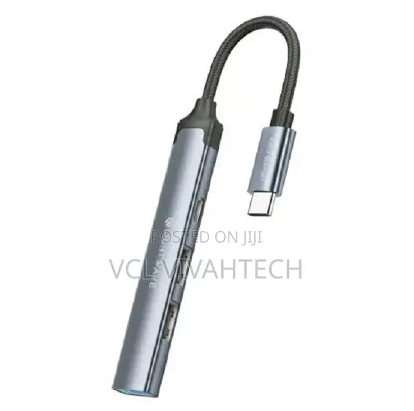 Lightwave LW-HUB1-C304 USB-C 4-in-1 Hub Adapter - 1