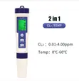 CL201 Digital Chlorine & Temperature Tester - 1