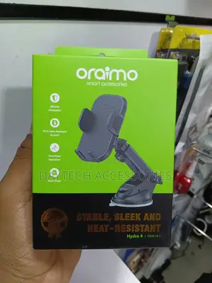 Oraimo Hydra 4 Car Phone Mount with Strong Suction Cup