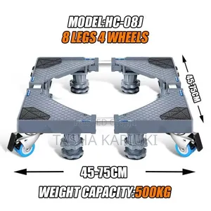 Adjustable Fridge/Washing Machine Base (9cm High)