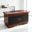 Imported Mahogany Desk with Drawers - 1400mm - 2