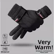 Gloves za Suede za Winter Zinazotouch Screen na Buckle - 4