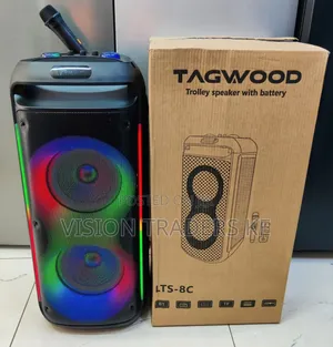 Tagwood Rechargeable Party Box LTS 8C with Mic & Remote
