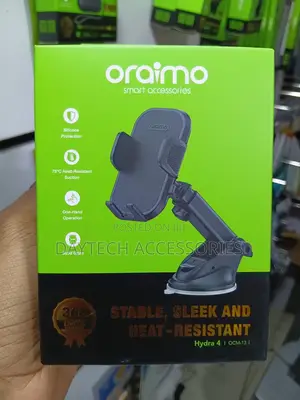Oraimo Hydra 4 Car Phone Holder - Strong Suction