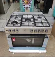 Mika 90cm x 60cm Standing Cooker, 5 Gas Burners, 10-Function Electric Oven - 2