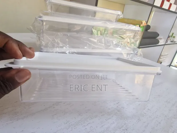 Plastic Fridge Organizers - 4 Piece Set - 1