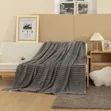 Blanketi ya Luxury Fuzzy Fleece - Mpya Kabisa - 2
