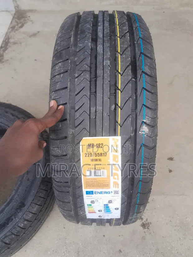 Brand New Mirage Tyres 225/55R17 - 1