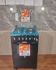 Euroken 50x55cm Standing Cooker: 3 Gas + 1 Electric Hotplate - 1