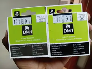 Dymo 9mm Labeling Tape (Black on White/Clear)
