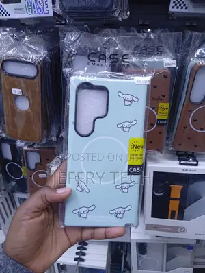 Samsung Galaxy S24 Ultra Protective Case - Cinnamoroll Blue