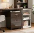 Wooden Office File Cabinet - Brand New - 2