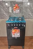Euroken 50x55cm 3 Gas Burners + 1 Hot Plate Cooker with Electric Oven - 2