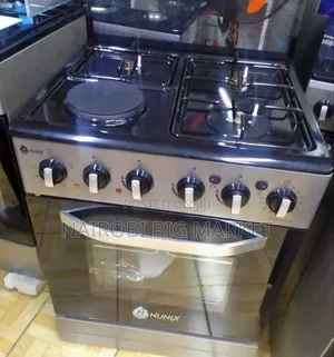 Nunix 60x60 Freestanding Cooker with Electric Oven