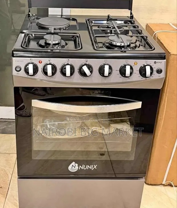 Nunix 50x55 3+1 Standing Cooker - 1