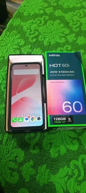 New Infinix Hot 60i 128GB Graphite