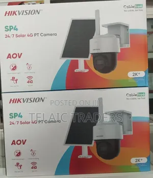 Hikvision DS-2CFSP4/4G 4MP Solar 4G PT Camera