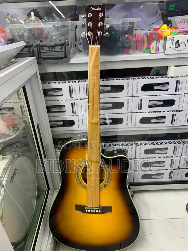 Fender CD-60SCE Dreadnought Cutaway Acoustic-Electric Guitar - 1