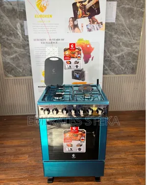 Euroken 3 Gas + 1 Electric Cooker 60x65