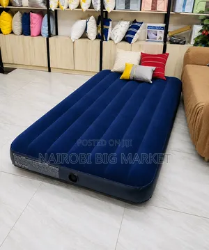 Intex Inflatable Mattress with Free Electric Pump (5x6)