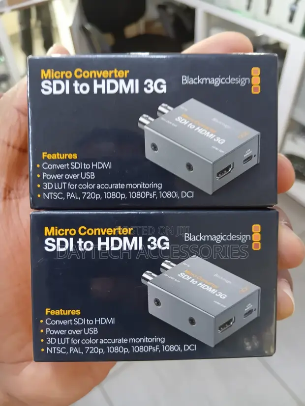 Blackmagic Design Micro Converter SDI to HDMI 3G w/PSU - Grey - 1