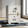 Lockable 2-Drawer Diplomatic Top Sec Cabinet - 5