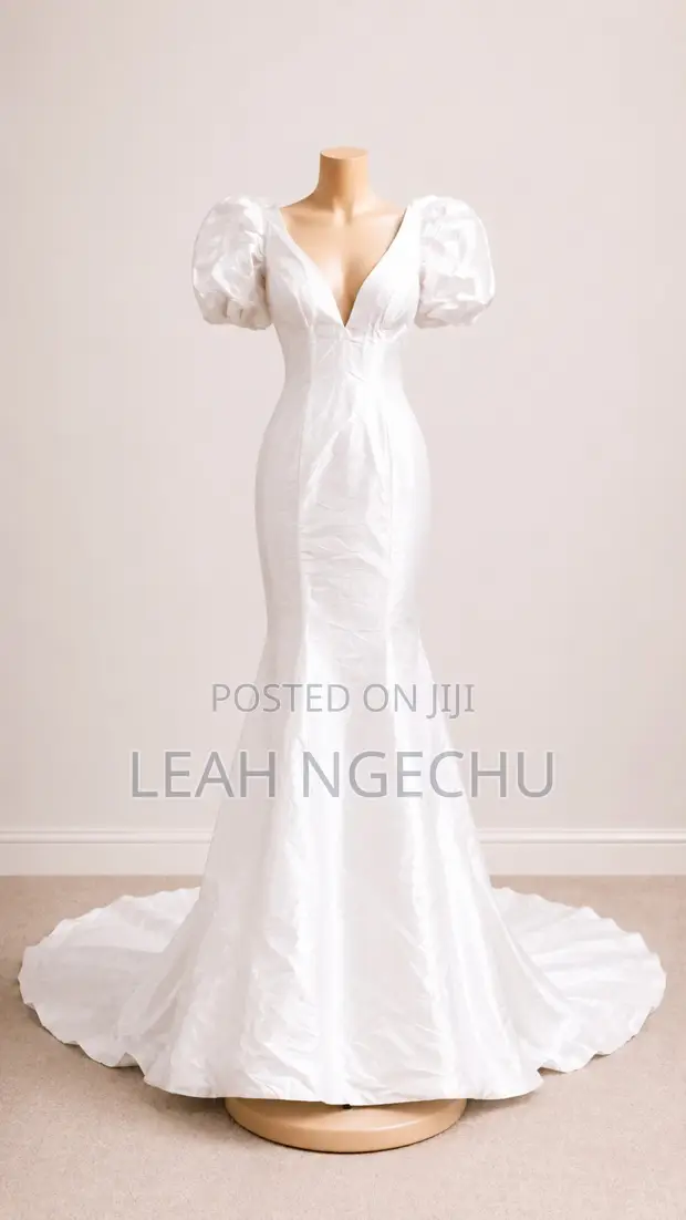 Gauni la Harusi la Kifahari la Mermaid - Size 6 UK/XS - 1