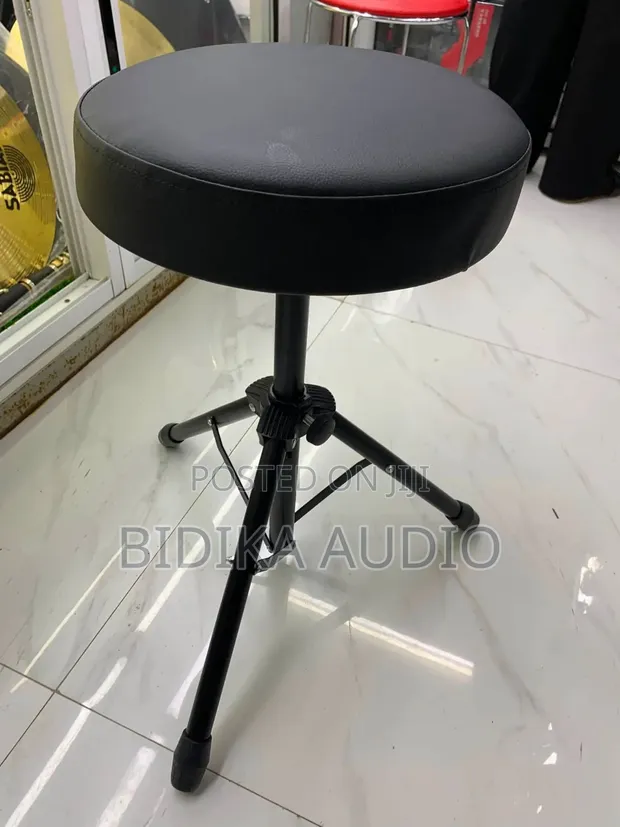 Universal Adjustable Round Drum Throne Stool - 1