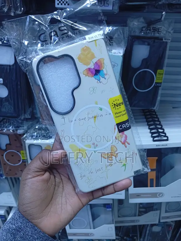 MagSafe Butterfly & Floral Case for Samsung Galaxy S26 Ultra - 1