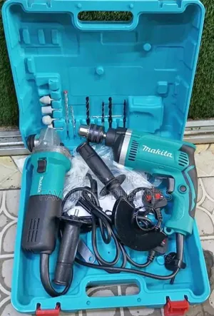 Brand New Makita Grinder and Drill Set