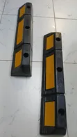 Heavy-Duty Rubber Wheel Stoppers (Brand New) - 1